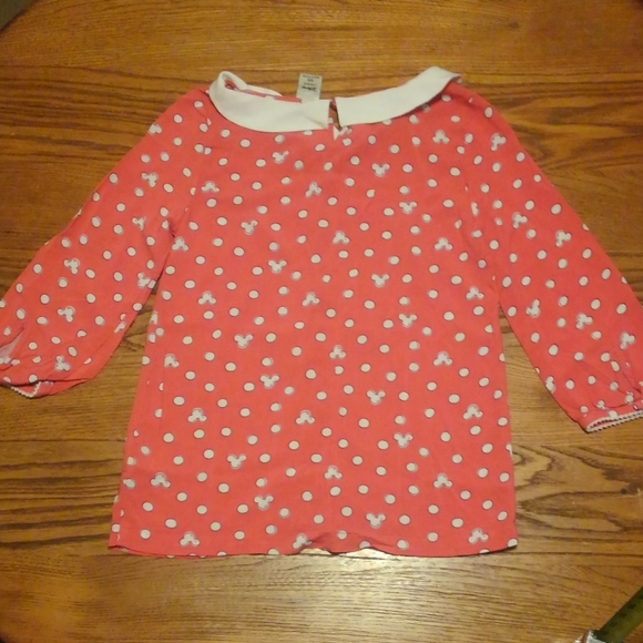 ✨ Disney PJs Pajama 🏰 Shirt XS  Mickey Minnie 🎀 Mouse 🐀 Lauren Conrad 💎 - Picture 10 of 11